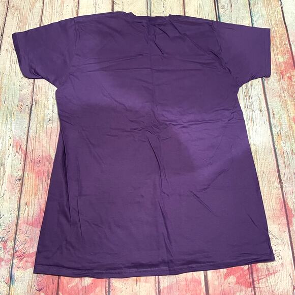 Demi Lovato Top Womens Large Purple Graphic 2012 North American Tour Tee T-Shirt - Picture 4 of 4